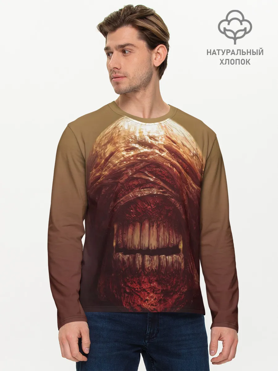 Мужской лонгслив базовый / RE3 | Nemesis