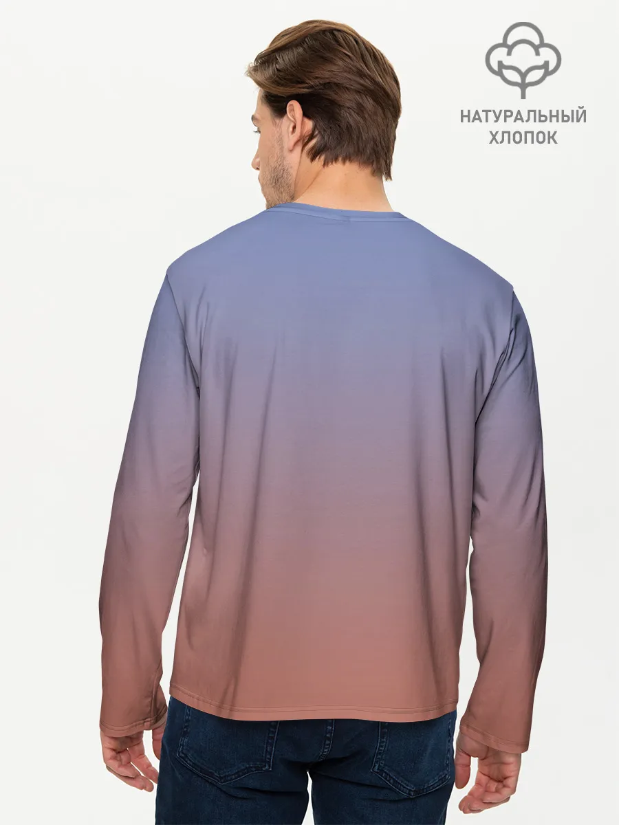 Мужской лонгслив базовый / обычная девочка фрилансер