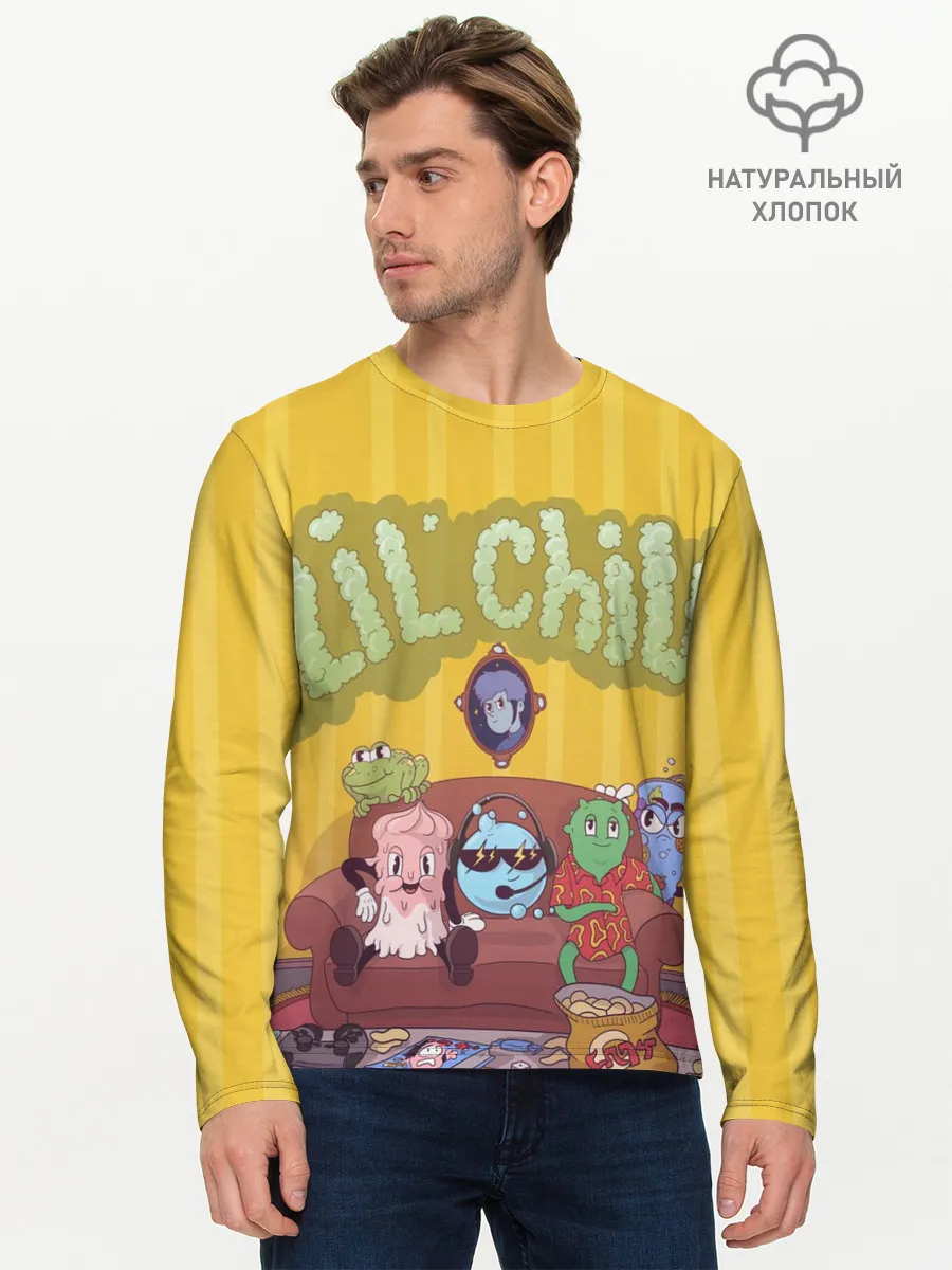 Мужской лонгслив базовый / Gone Fludd