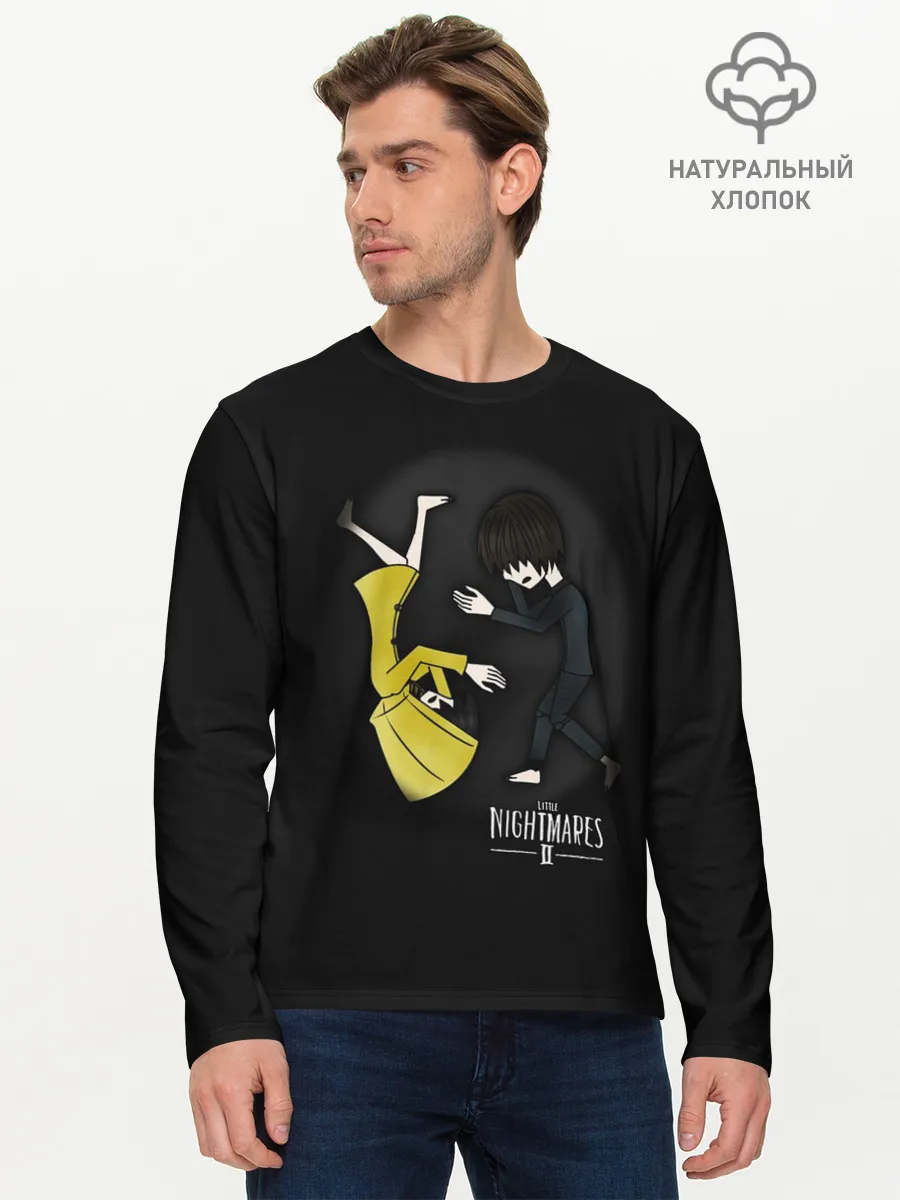 Мужской лонгслив базовый / Маленькие кошмары