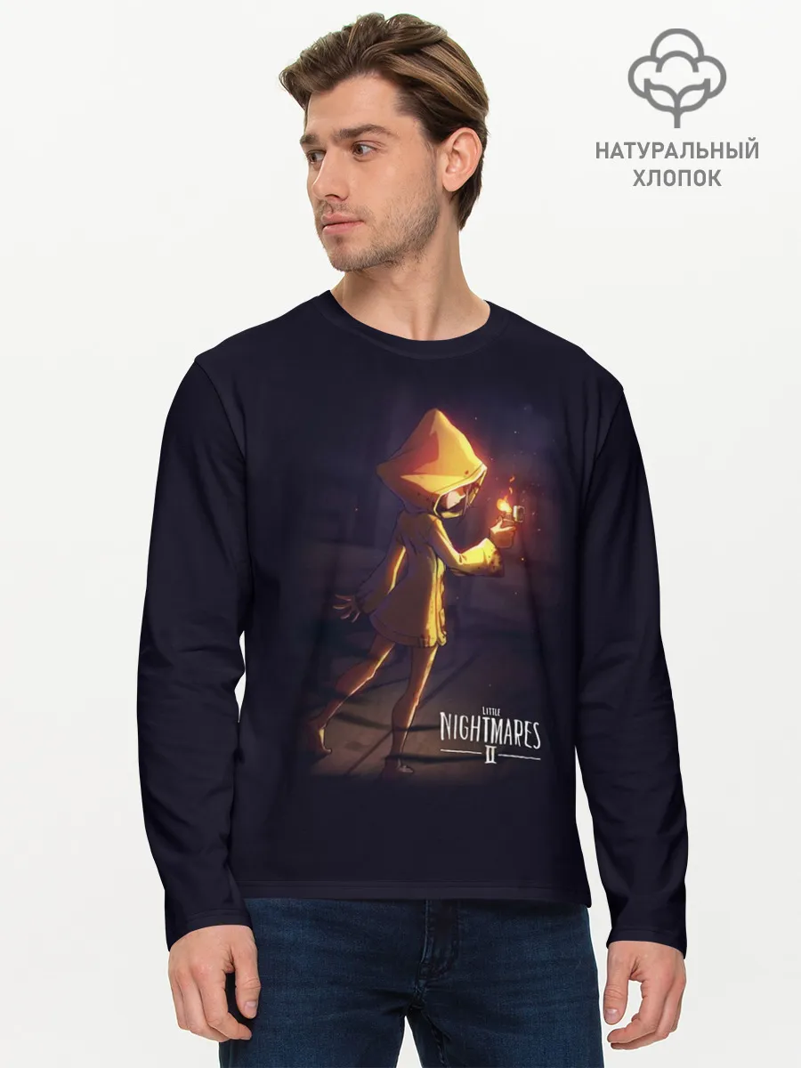 Мужской лонгслив базовый / Little Nightmares 2. Шестая.