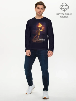 Мужской лонгслив базовый / Little Nightmares 2. Шестая.