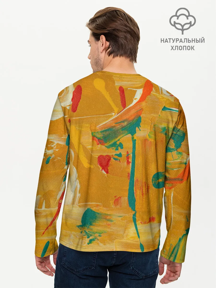 Мужской лонгслив базовый / Фантазия