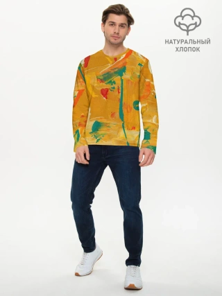 Мужской лонгслив базовый / Фантазия