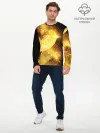 Мужской лонгслив базовый / БИТКОИН ЗОЛОТО | BITCOIN GOLD