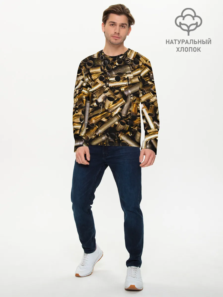 Мужской лонгслив базовый / Гильзы
