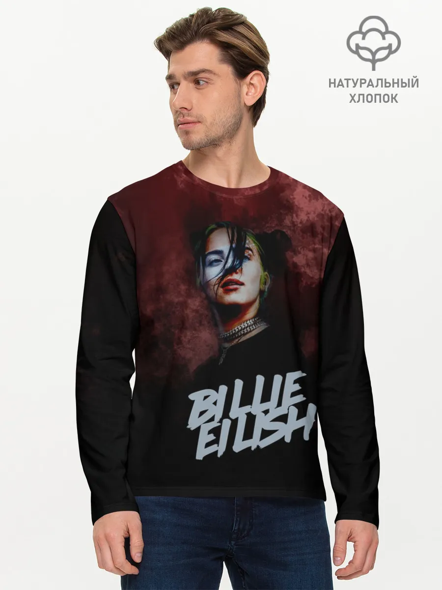 Мужской лонгслив базовый / Билли Айлиш