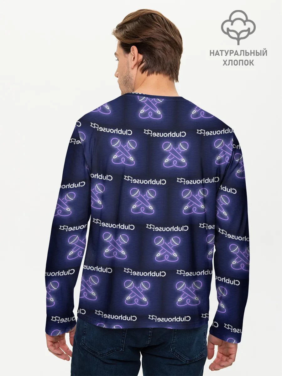 Мужской лонгслив базовый / clubhouse