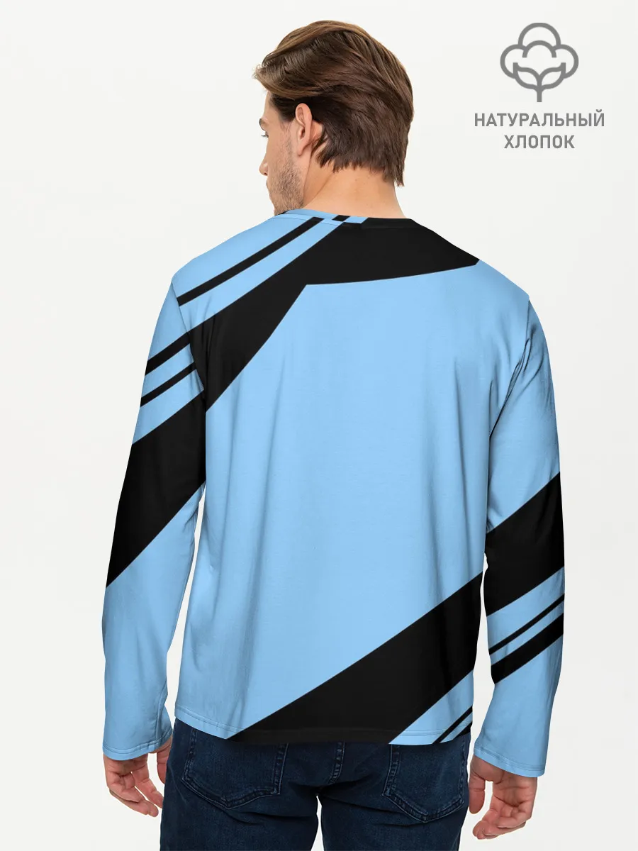 Мужской лонгслив базовый / Волк