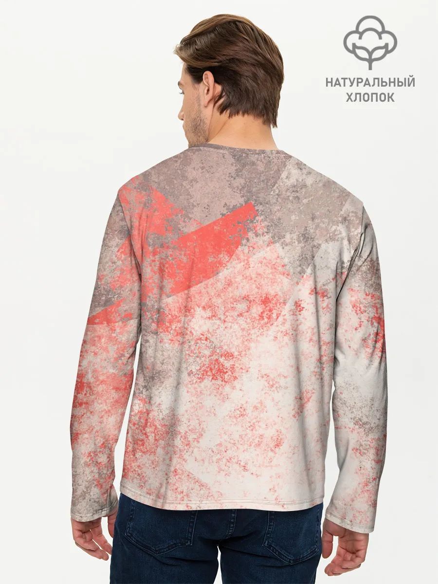 Мужской лонгслив базовый / Билли Айлиш стиль гранж