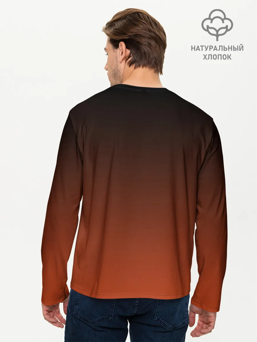 Мужской лонгслив базовый / Длиннохвостая лисица Инари