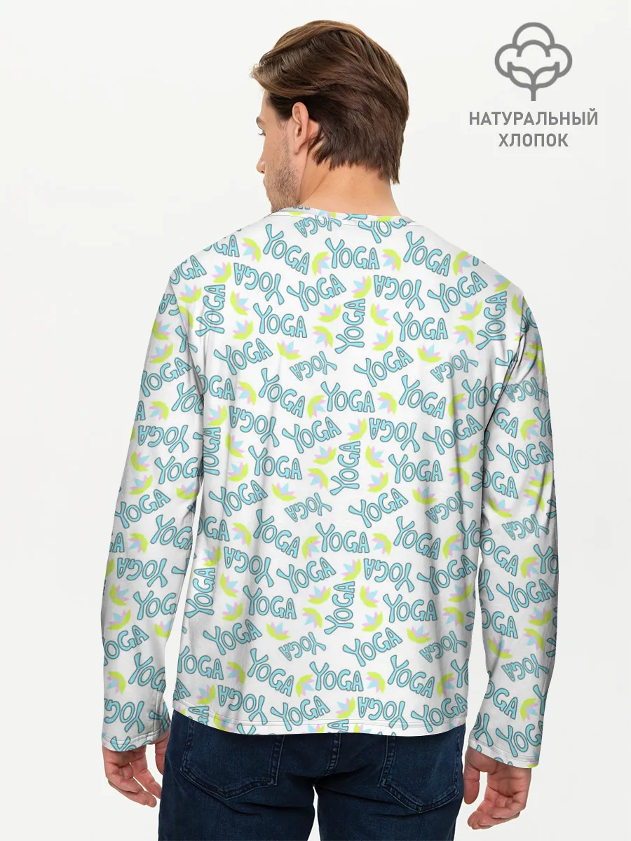 Мужской лонгслив базовый / Yoga