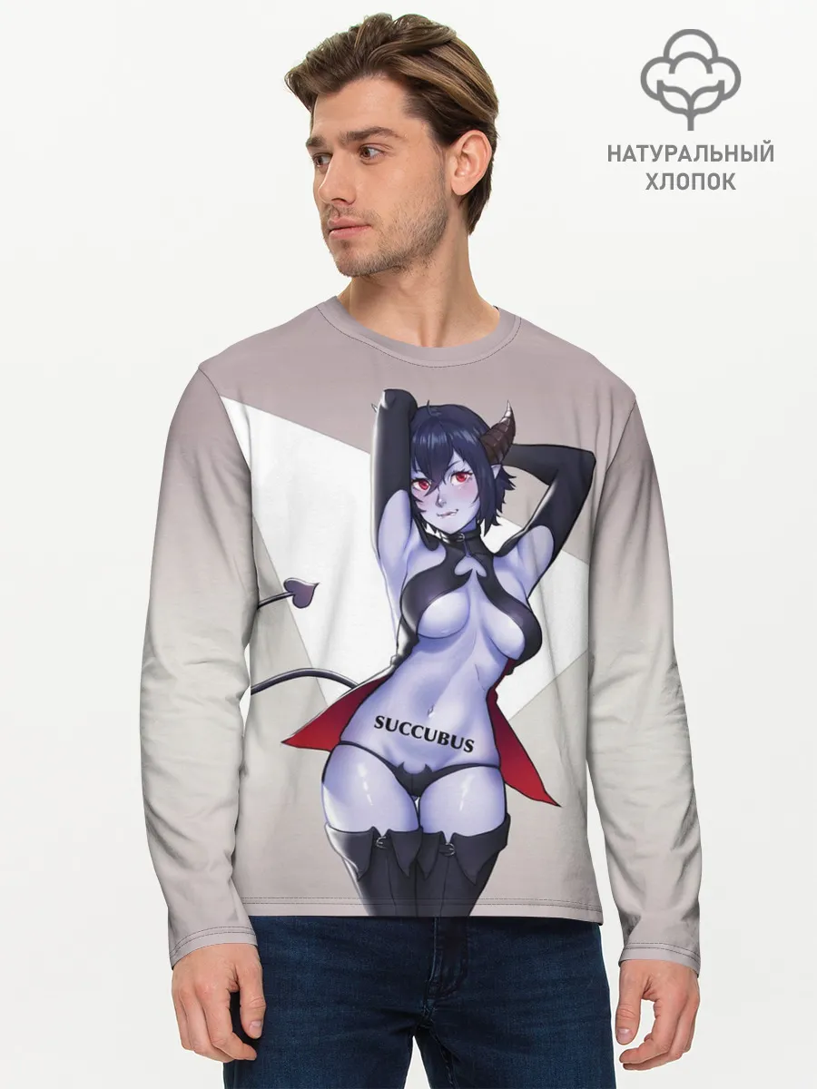 Мужской лонгслив базовый / Succubus
