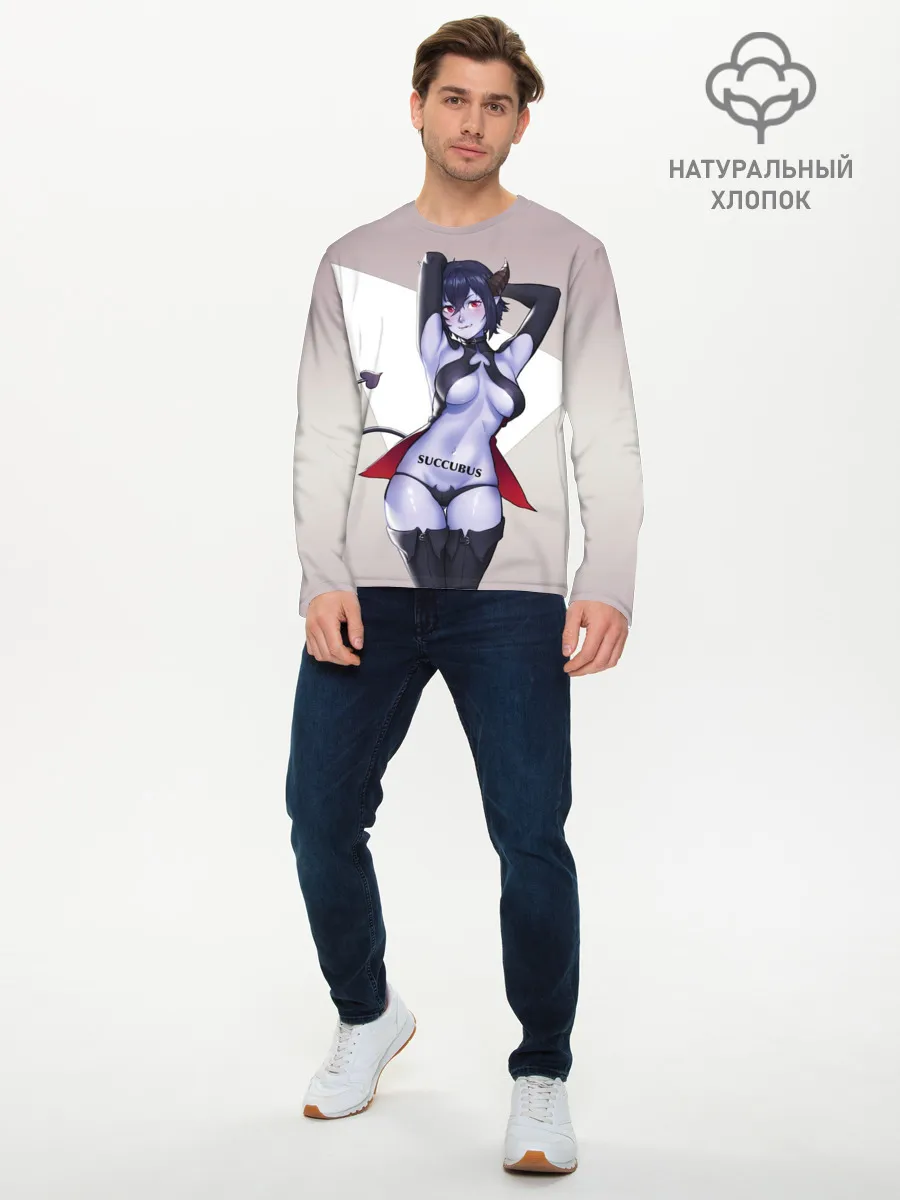 Мужской лонгслив базовый / Succubus