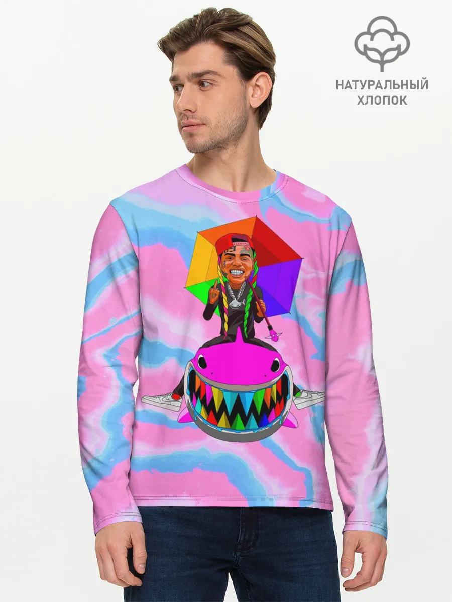 Мужской лонгслив базовый / Tekasi69