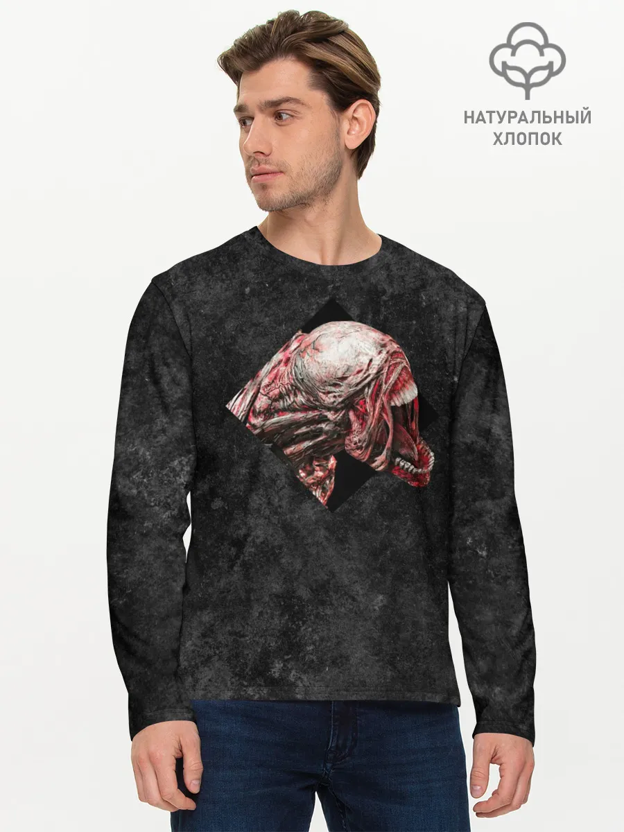 Мужской лонгслив базовый / RE3 | Nemesis