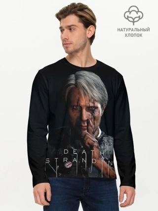 Мужской лонгслив базовый / Death Stranding | Cliff