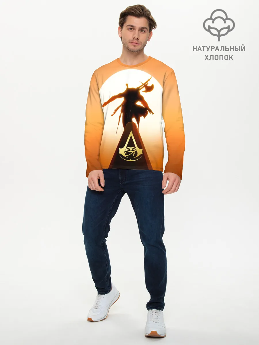 Мужской лонгслив базовый / Assassin’s Creed Origins