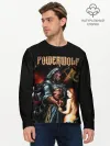 Мужской лонгслив базовый / Powerwolf