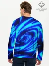 Мужской лонгслив базовый / ОГНЕННЫЕ ВОЛНЫ | FIRE STRIPES