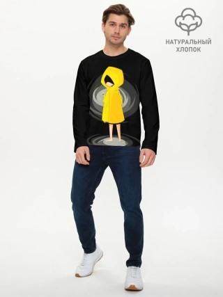 Мужской лонгслив базовый / Little Nightmares с Зажигалкой