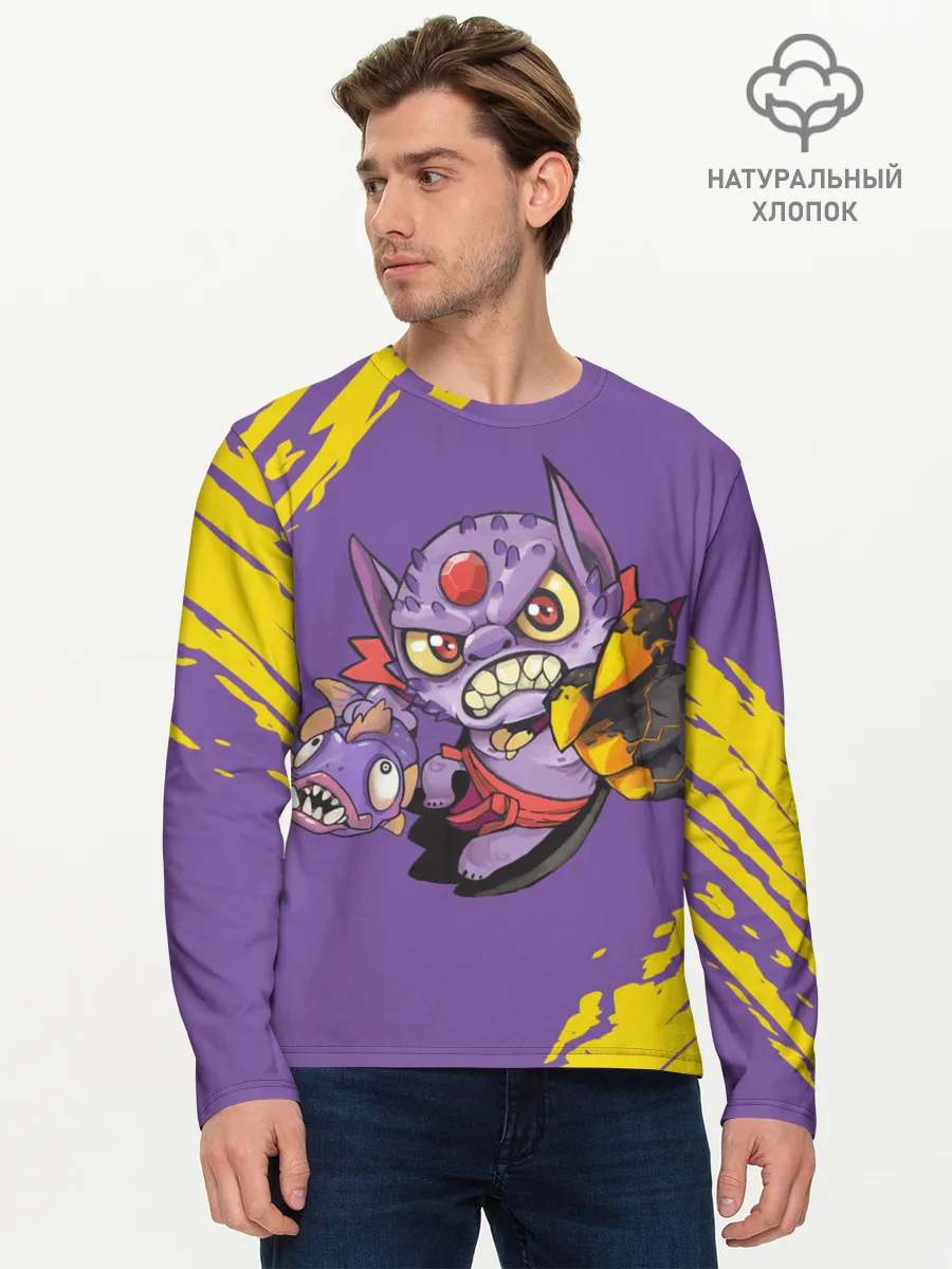 Мужской лонгслив базовый / Лион | Dota 2