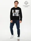Мужской лонгслив базовый / Robot Rock