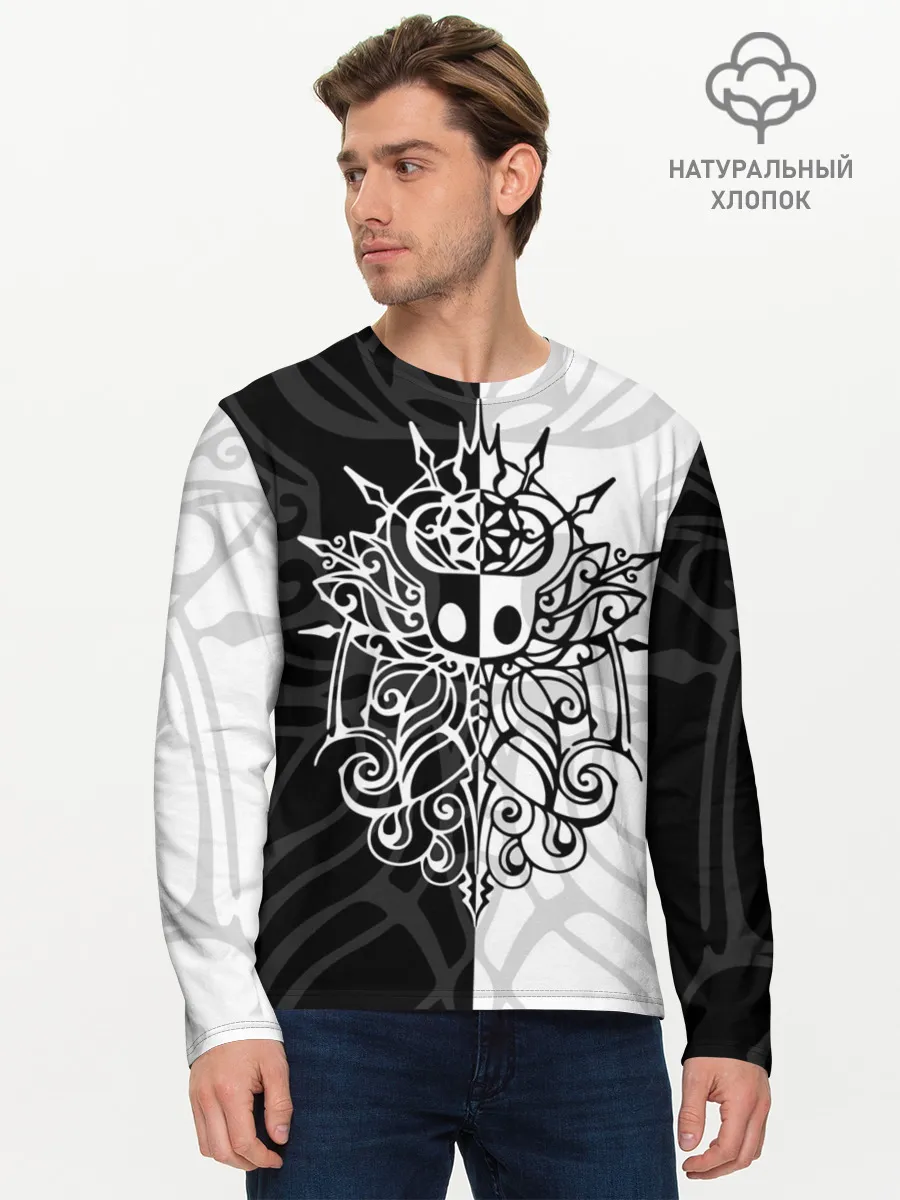 Мужской лонгслив базовый / HOLLOW KNIGHT | ХОЛЛОУ НАЙТ