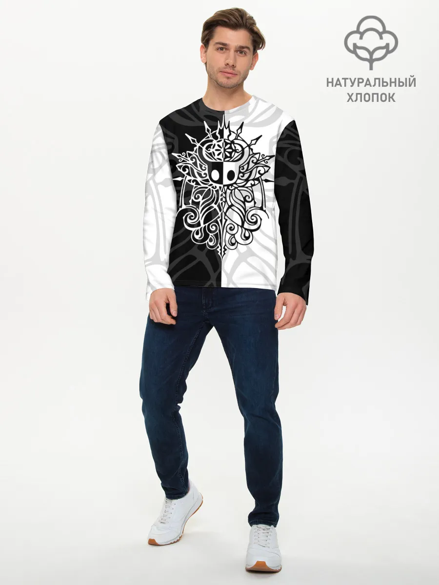 Мужской лонгслив базовый / HOLLOW KNIGHT | ХОЛЛОУ НАЙТ