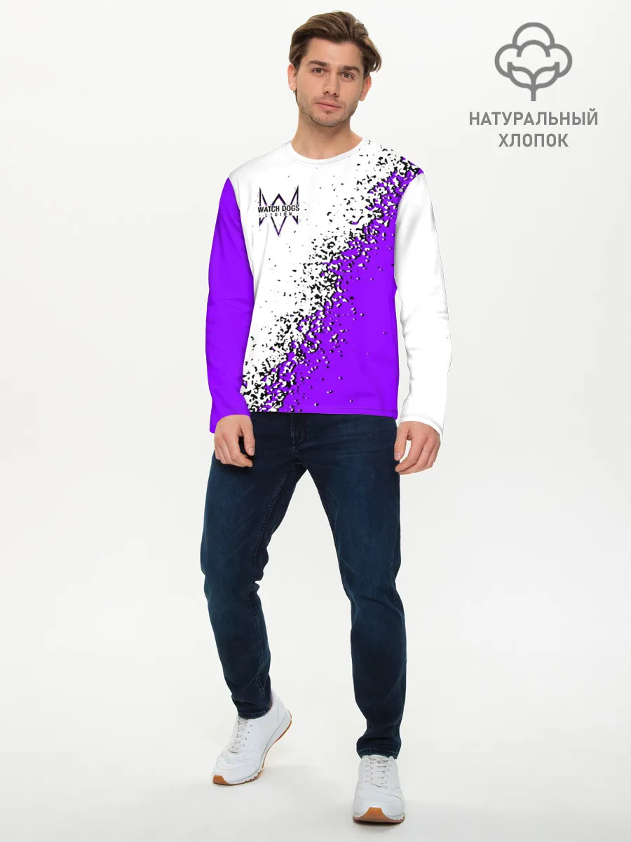 Мужской лонгслив базовый / WATCH DOGS LEGION