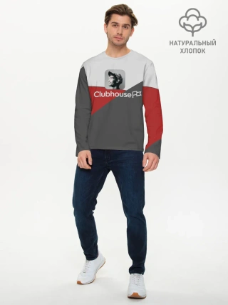 Мужской лонгслив базовый / Clubhouse | Клабхаус