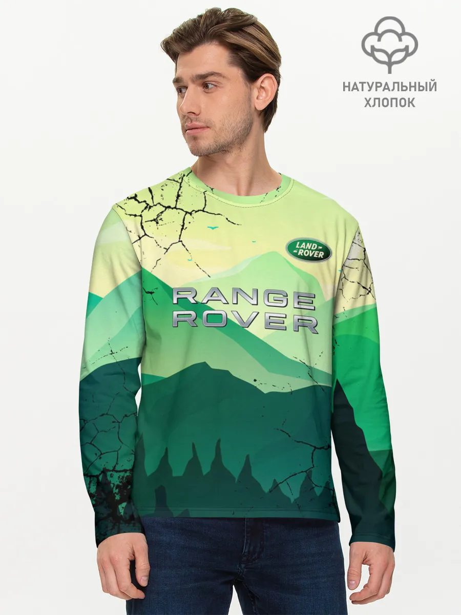 Мужской лонгслив базовый / Range Rover