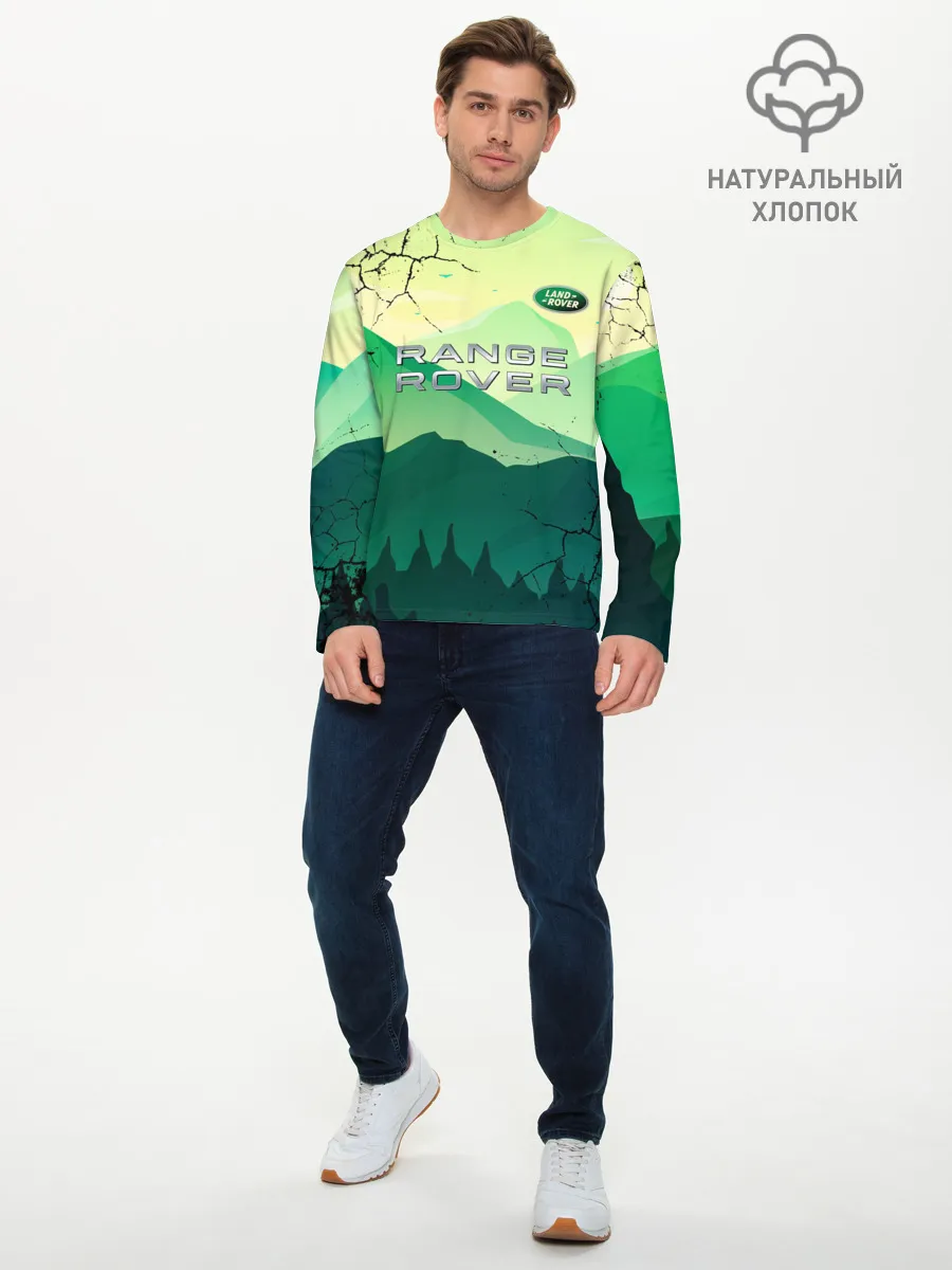 Мужской лонгслив базовый / Range Rover
