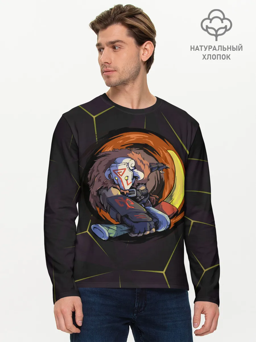 Мужской лонгслив базовый / Джагер | Dota 2