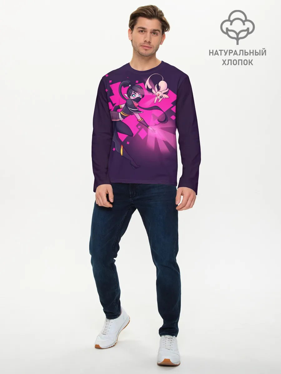 Мужской лонгслив базовый / Темпларочка | Dota 2