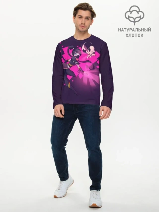 Мужской лонгслив базовый / Темпларочка | Dota 2