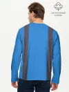 Мужской лонгслив базовый / Спички blue