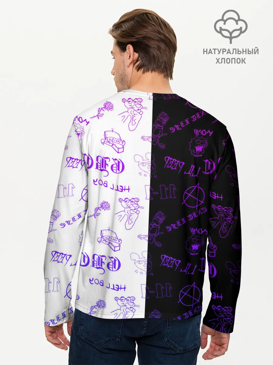 Мужской лонгслив базовый / LIL PEEP