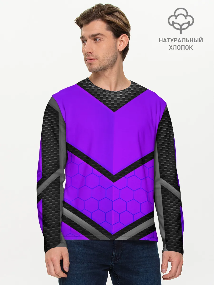 Мужской лонгслив базовый / K11 3D