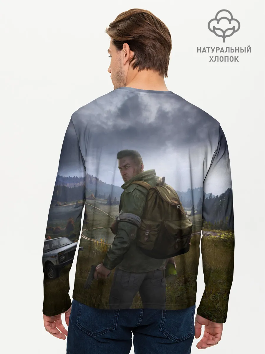 Мужской лонгслив базовый / DAYZ POSTER | ДЕЙЗИ ПОСТЕР