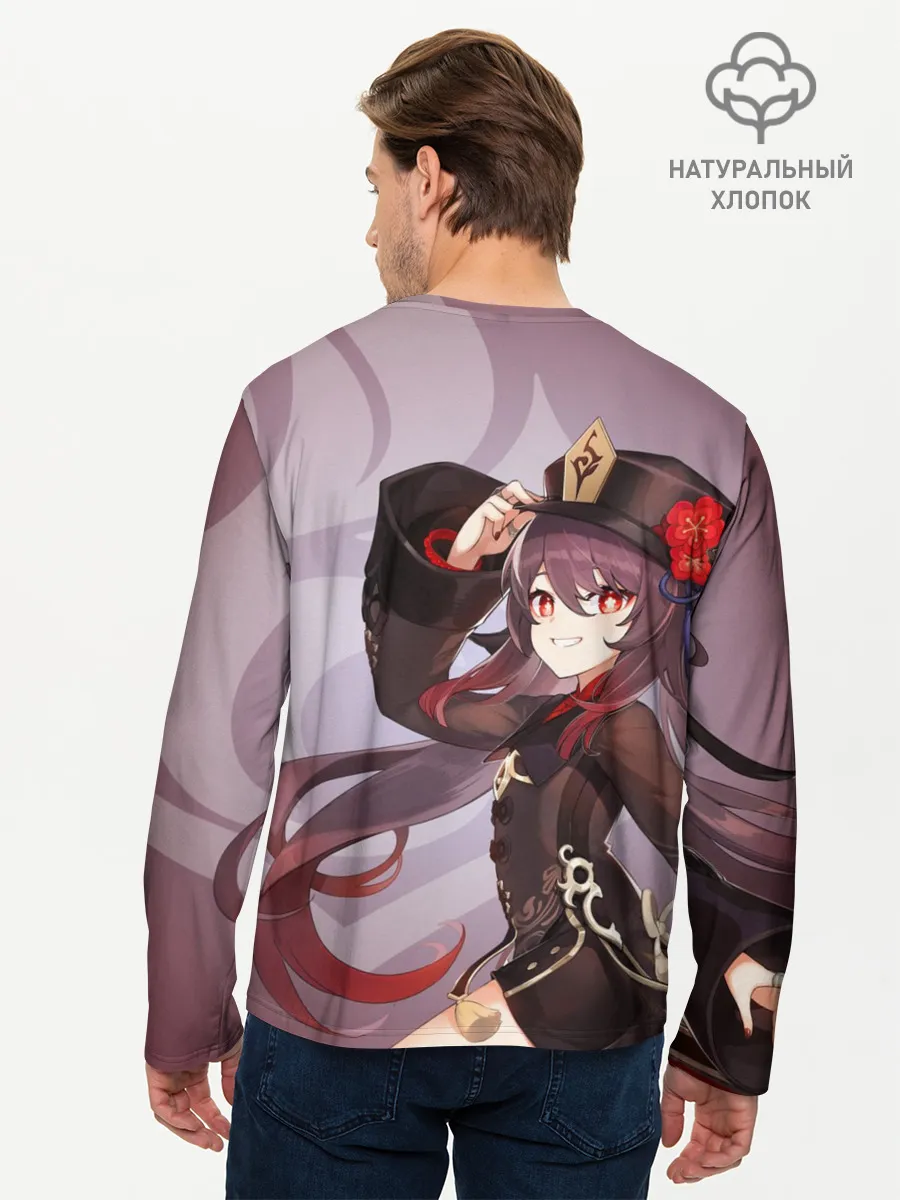Мужской лонгслив базовый / GENSHIN IMPACT, ХУ ТАО