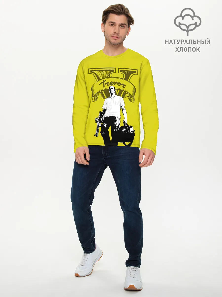 Мужской лонгслив базовый / Trevor | GTA V
