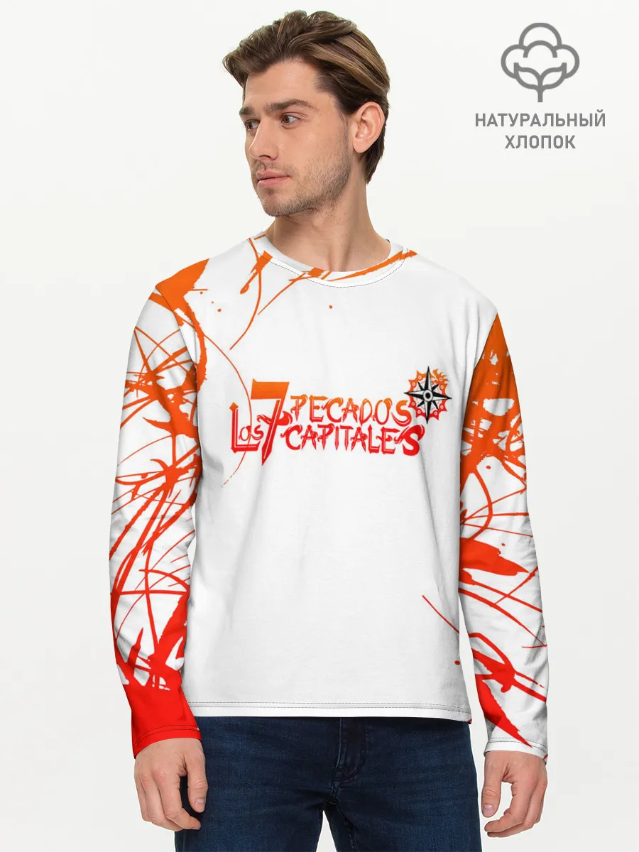 Мужской лонгслив базовый / Nanatsu no Taizai logo