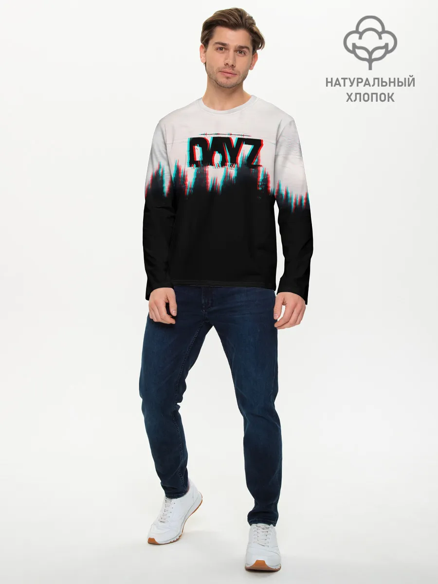Мужской лонгслив базовый / DayZ Standalone | Дейз лес