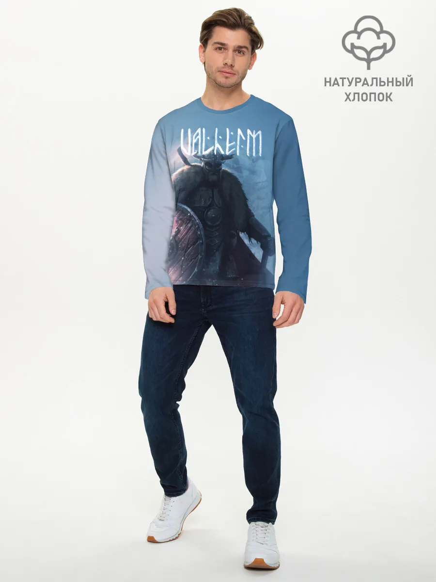 Мужской лонгслив базовый / Valheim