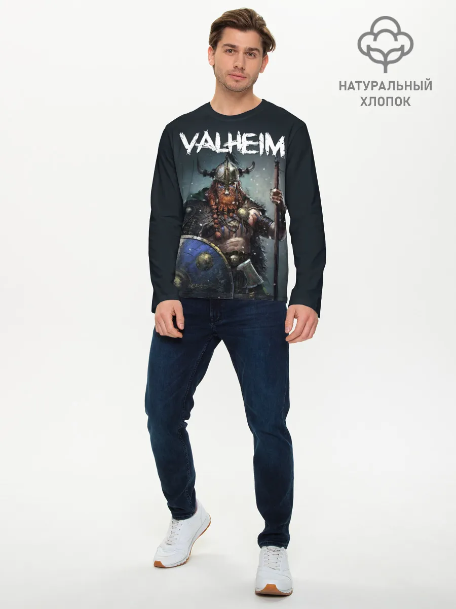 Мужской лонгслив базовый / Valheim
