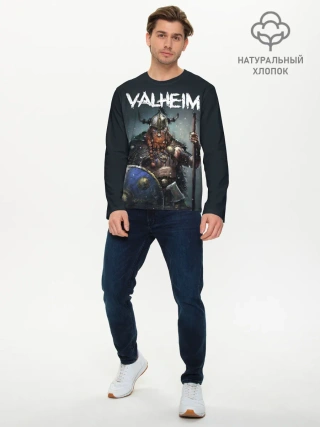 Мужской лонгслив базовый / Valheim