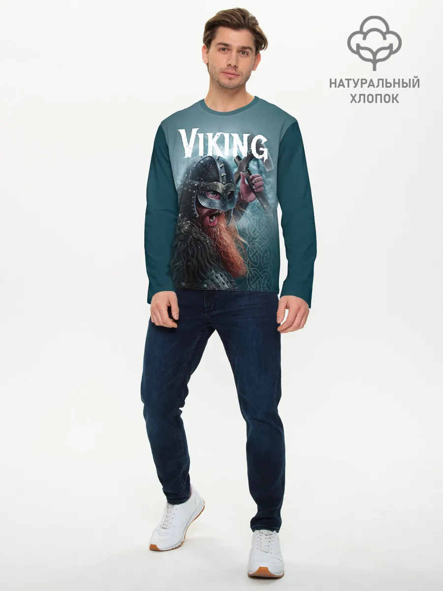 Мужской лонгслив базовый / Viking