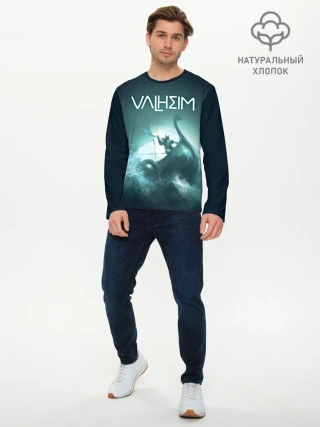 Мужской лонгслив базовый / Valheim