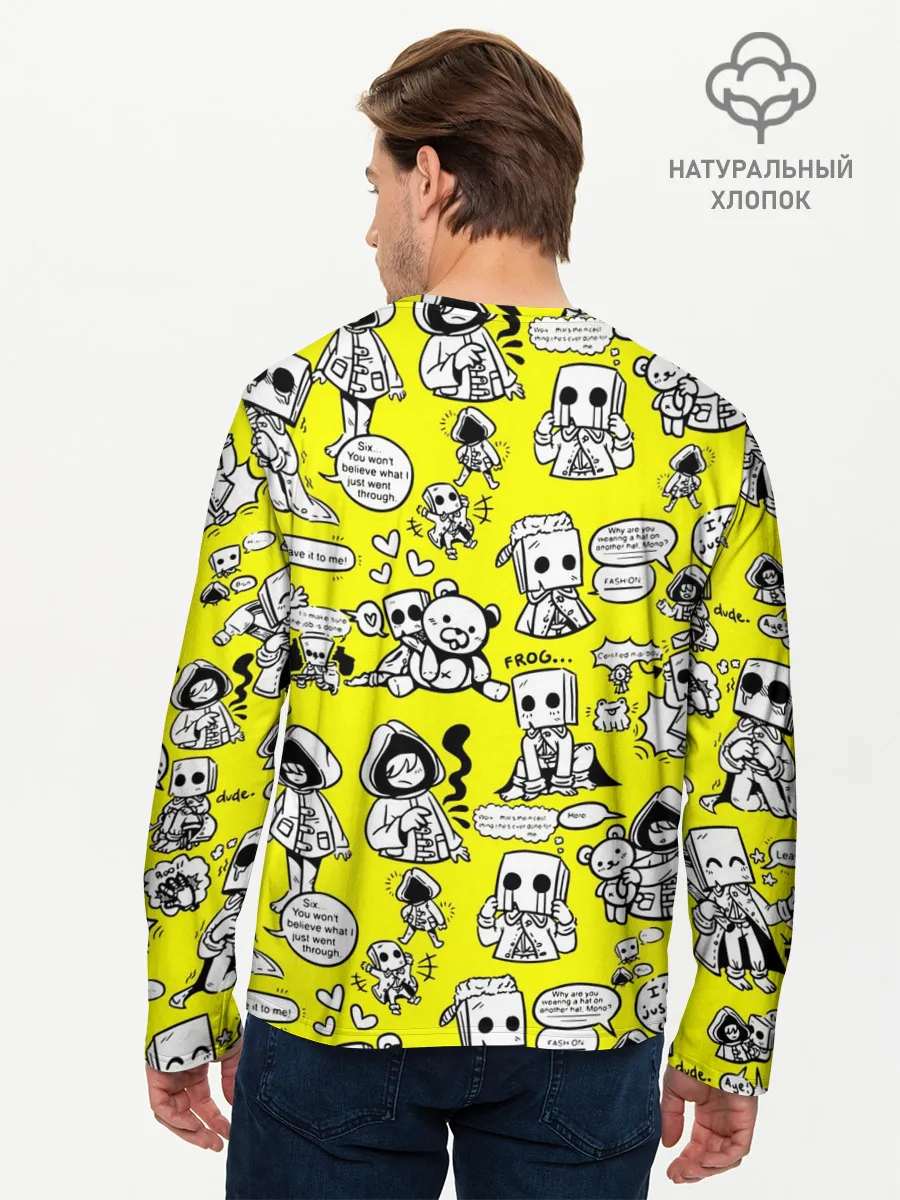 Мужской лонгслив базовый / LITTLE NIGHTMARES